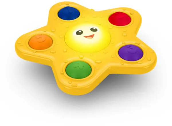 Aktivitätsspielzeug, Pop & Glow Starfish