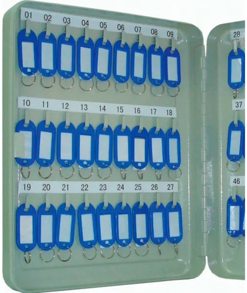 Q-connect Schlüsselschrank für 54 Schlüssel