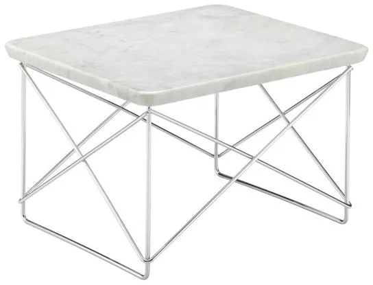 Vitra Occasional LTR Beistelltisch Marmor/Chrom