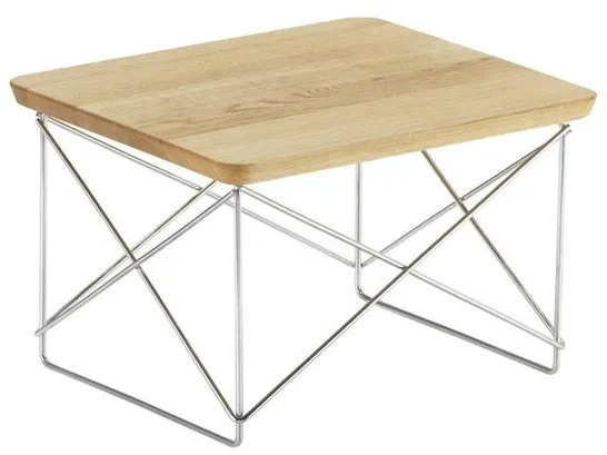 Vitra Occasional LTR Tisch Nussbaum/Chrom