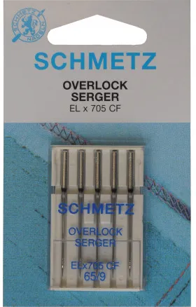 Schmetz Overlock-Nadeln ELx705 CF Gr. 80-90 - 5 Stk.